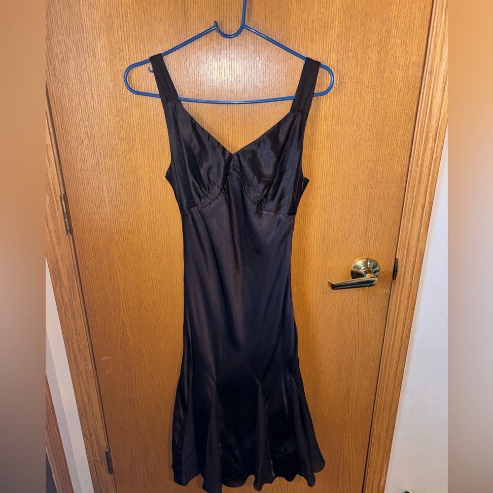 Isaac Mizrahi For Target Sexy Brown Dress Size 4 Y2K